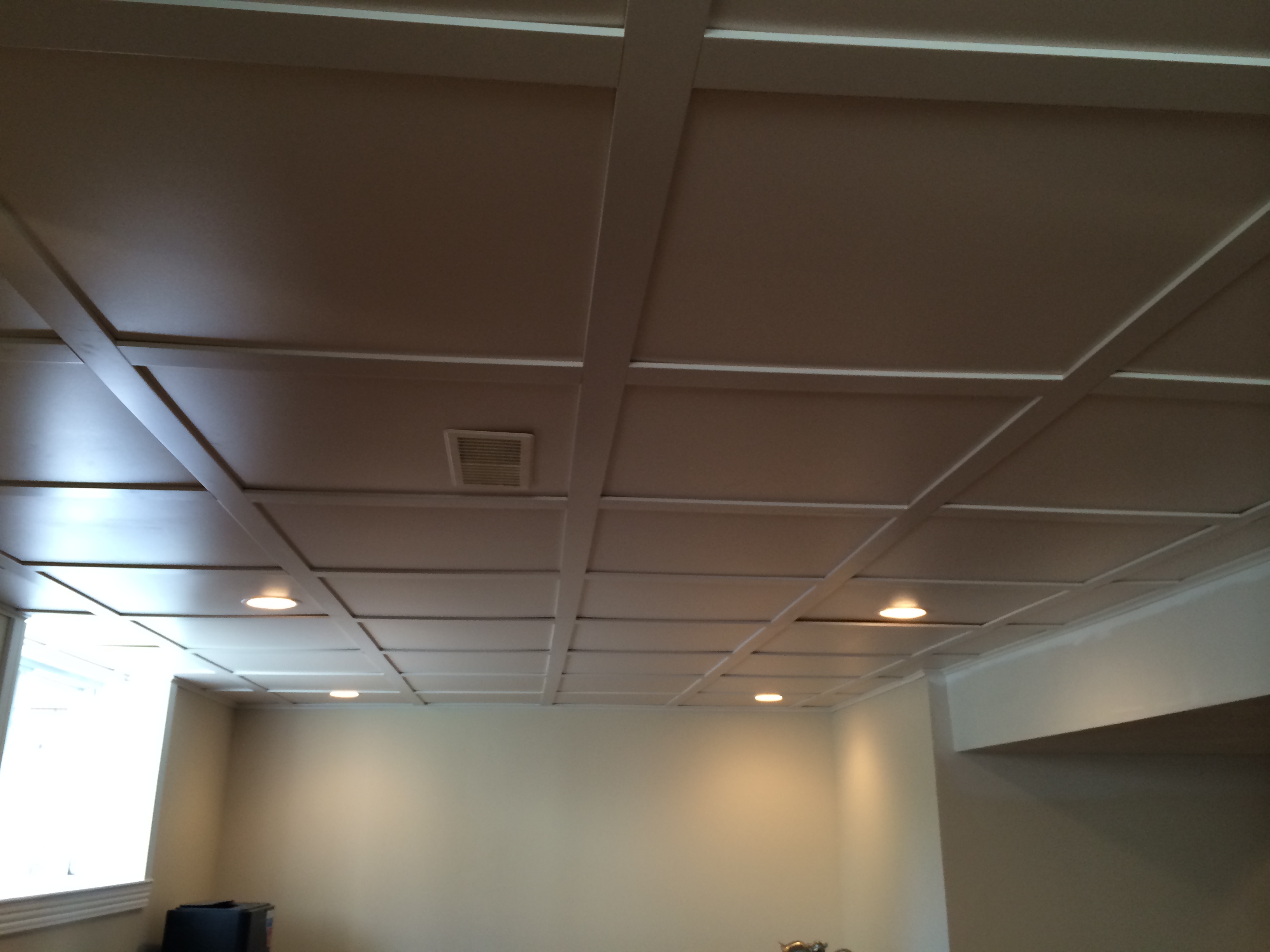 install support beam in ceiling
